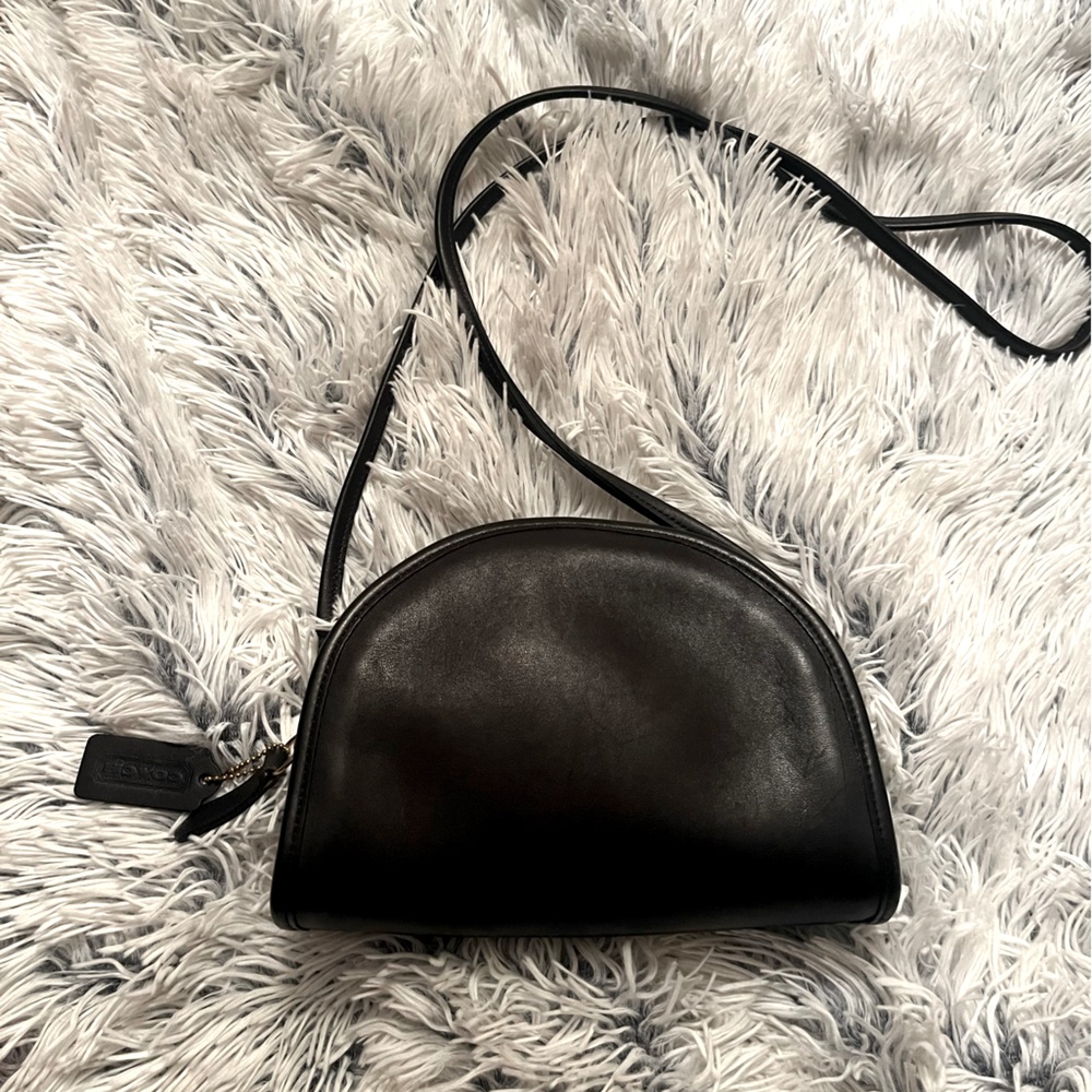 Vintage COACH Kimball crossbody bag - Black